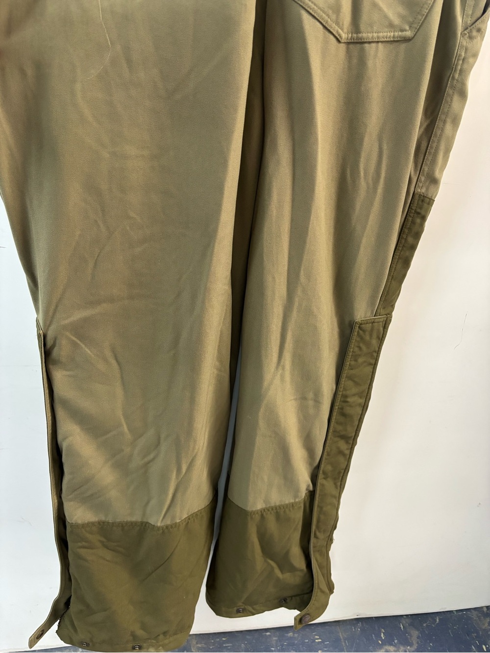 Cabela's Olive/Tan Outdoor Gear Bib Overalls - Picture 5 of 5